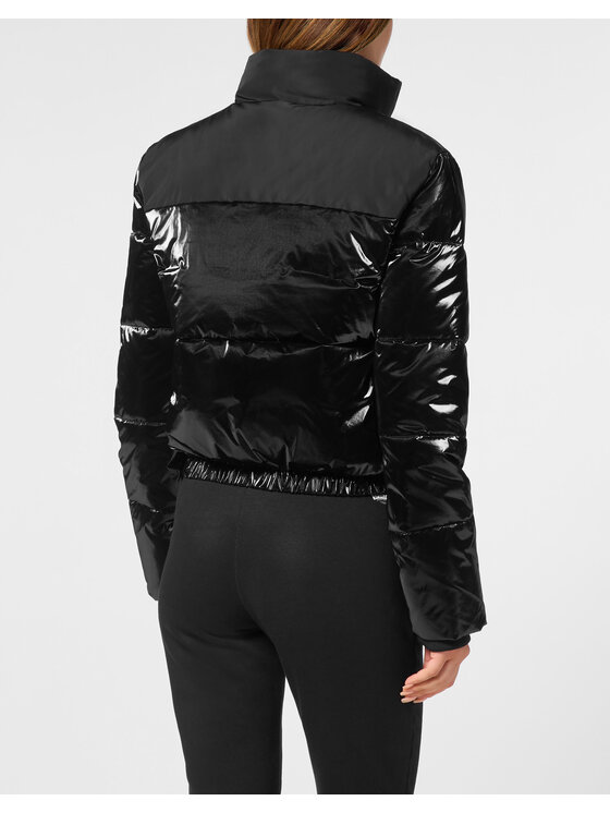 Plein Sport Plein Sport Kurtka bomber 14203 Czarny Regular Fit