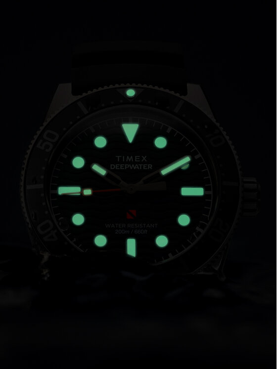Timex Timex Pulkstenis Deep Water TW2W74700 Pelēks