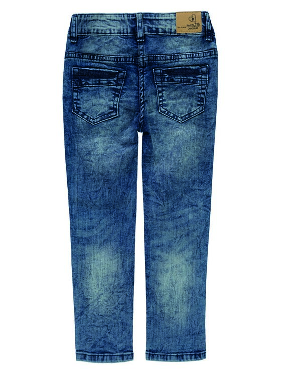 Kanz Kanz Spodnie materiałowe 2036824-0013 Biały Basic Fit