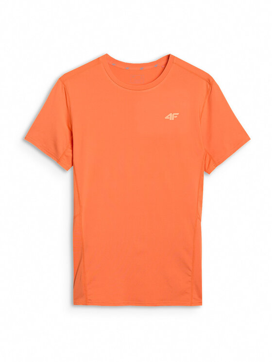4F 4F Koszulka techniczna BLAST Pomarańczowy Slim Fit