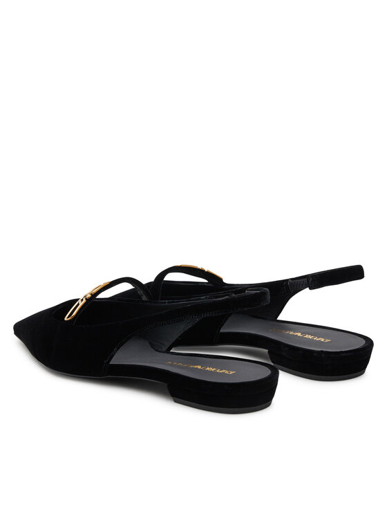 Emporio Armani Emporio Armani Ballerinas X3D301 XD117 00002 Schwarz