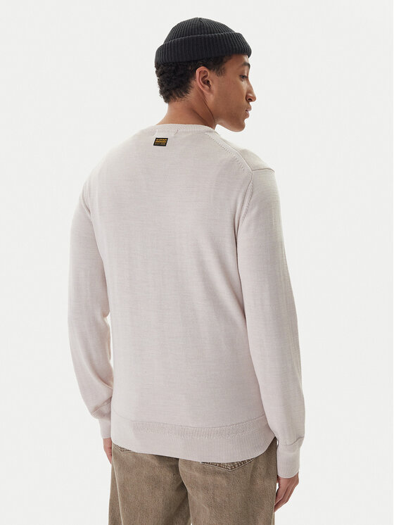 G-Star Raw G-Star Raw Pulover Premium Core D27686-B692 Bej Regular Fit