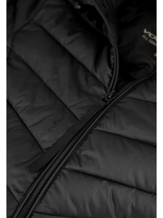 Volcano Volcano Kurtka zimowa J-NORDIC Czarny Regular Fit