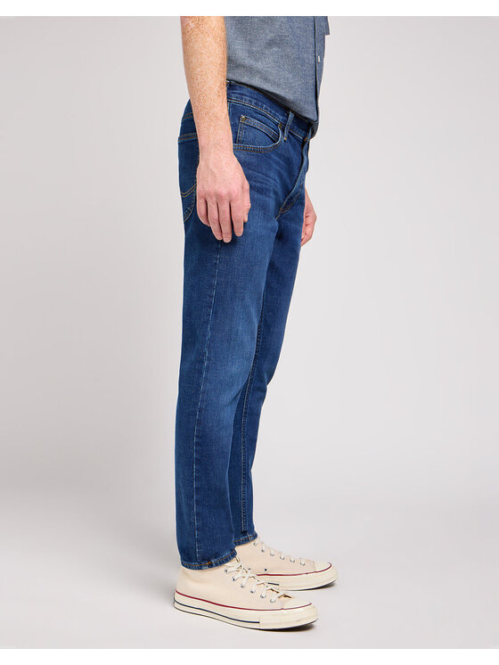 Lee Lee Jeansy LUKE Niebieski Slim Fit
