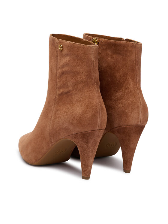 MICHAEL Michael Kors MICHAEL Michael Kors Botki Daniela Heeled 40F6DNME6S Brązowy