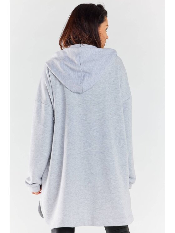 Infinite You Infinite You Felpa M281 Grigio Basic Fit