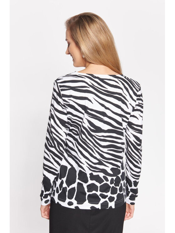QUIOSQUE QUIOSQUE Halenka 1KO009151 Bílá Regular Fit
