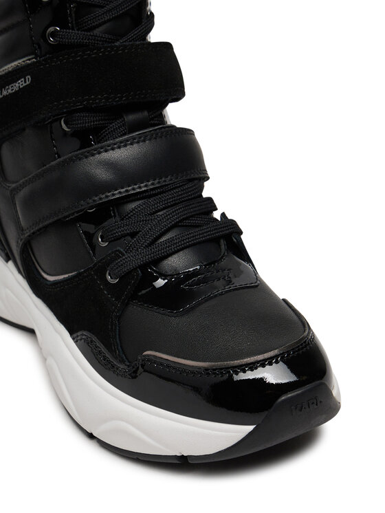 KARL LAGERFELD KARL LAGERFELD Laisvalaikio batai KL65734 Juoda