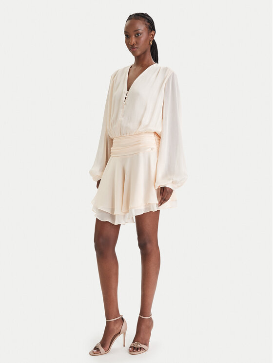 Guess Guess Abito da cocktail W6GK46 W1931 Arancione Regular Fit