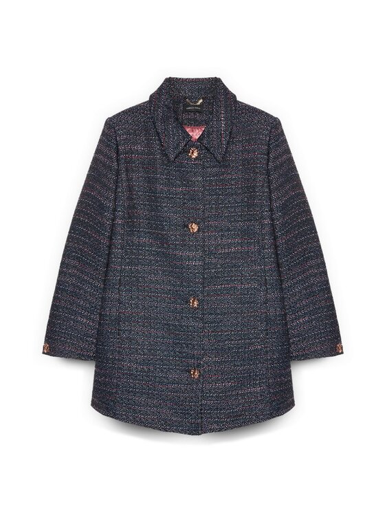 Fiorella Rubino Fiorella Rubino Cappotto invernale 0006T000356N0Z3 Blu Regular Fit