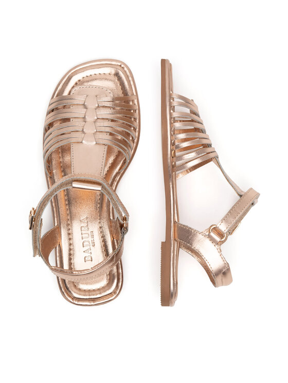 Badura Badura Sandalen K-7626-4 Goldfarben