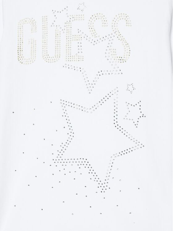 Guess Guess Bluse J4BI09 J1314 Weiß Regular Fit