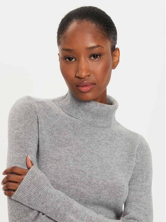 Marella Marella Rollkragenpullover Donata 2423366074 Grau Regular Fit