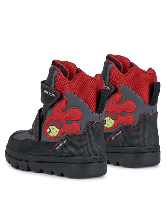 Geox Geox Μπότες Χιονιού J Willaboom Boy B Ab J36LFA 050FU C0048 D Μαύρο