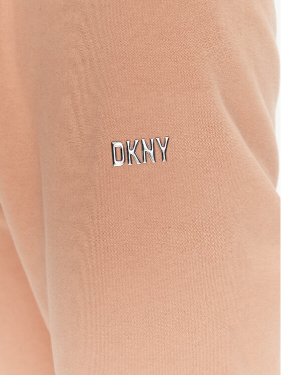 DKNY Sport DKNY Sport Spodnie dresowe DP2P3114 Brązowy Regular Fit