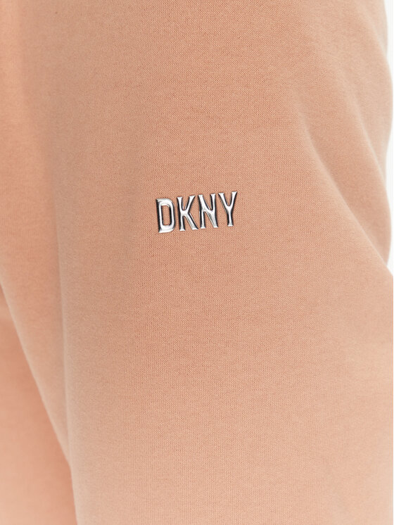 DKNY Sport DKNY Sport Teplákové kalhoty DP2P3114 Hnědá Regular Fit
