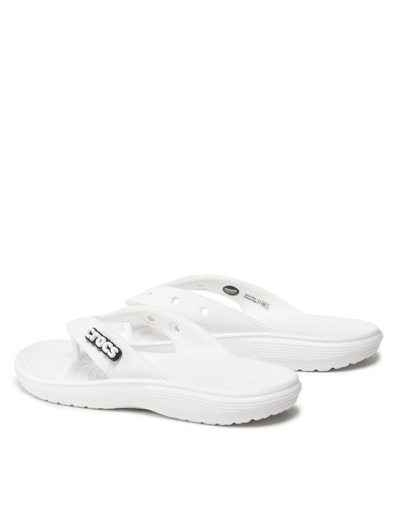 Crocs Crocs Σαγιονάρες Classic Crocs Flip 207713 Λευκό