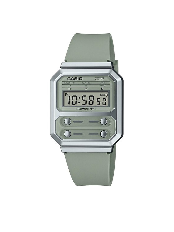 Ceas Casio A100WEF-3AEF Verde