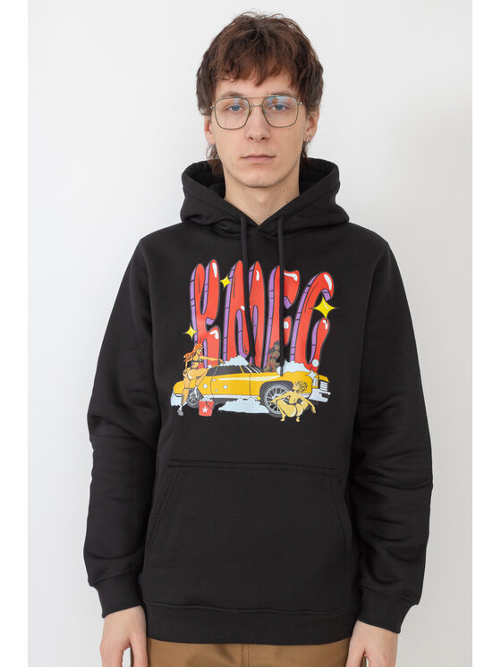 Kamuflage Kamuflage Bluza P.I.M.P Czarny Comfort Fit