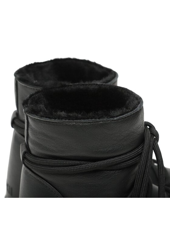 Inuikii Inuikii Čizme za snijeg Full Leather 75203-087 Crna