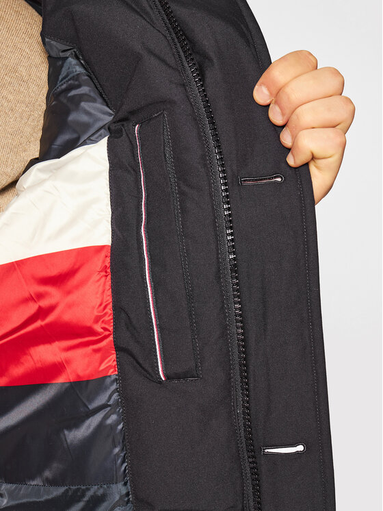 Tommy Hilfiger Zimn bunda Hampton MW0MW14876 ern Regular Fit