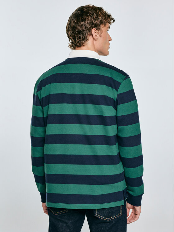 BIG STAR BIG STAR Polo MIKER Granatowy Basic Fit