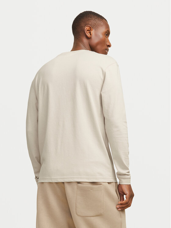 Jack&Jones Jack&Jones Marškinėliai ilgomis rankovėmis Charlie 12265426 Smėlio Regular Fit