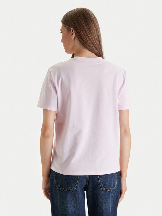 Calvin Klein Jeans Calvin Klein Jeans T-Shirt Classic Foil LV047E821G Różowy Regular Fit