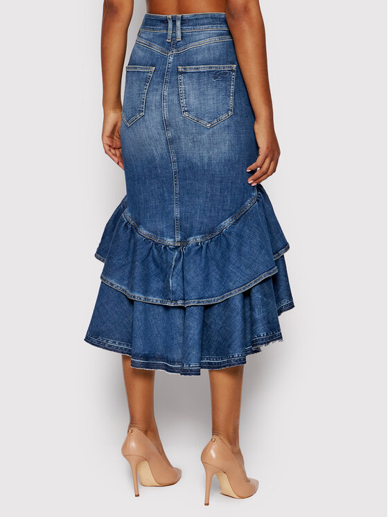 Guess Guess Jeans krilo W2GD32 D3ZTL Modra Slim Fit