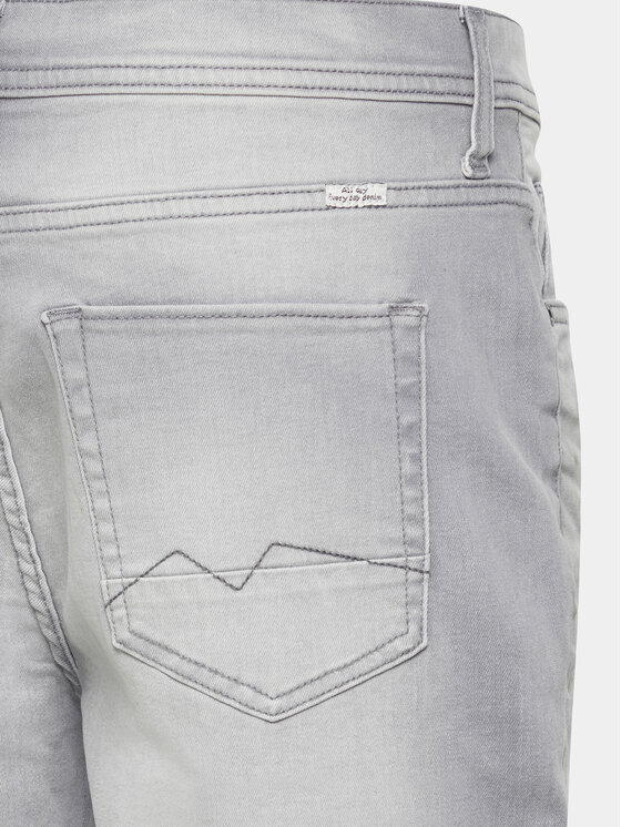 Blend Blend Kratke traperice 20713326 Siva Slim Fit