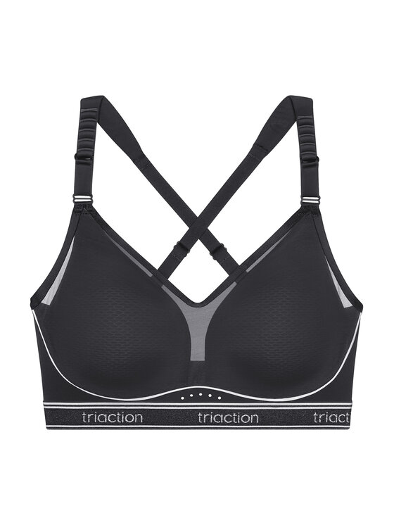 Triumph Triumph Špotni nedrček Triaction Cardio Breeze 10226330 Črna