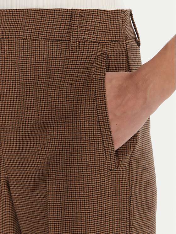 Marella Marella Riidest püksid Tales 2523136241 Beež Regular Fit