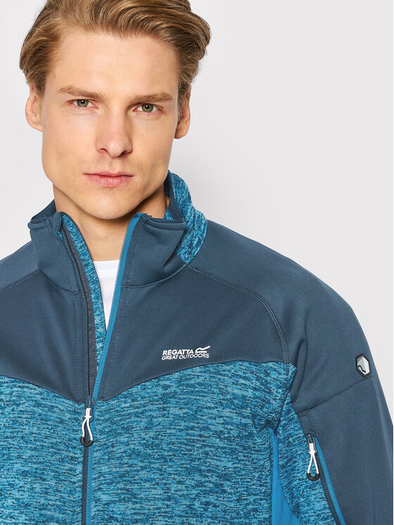 Regatta Regatta Μπλούζα Coladane III RMA497 Σκούρο μπλε Regular Fit