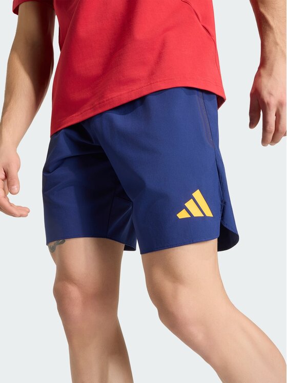adidas adidas Szorty sportowe Hiszpania Błękitny Regular Fit