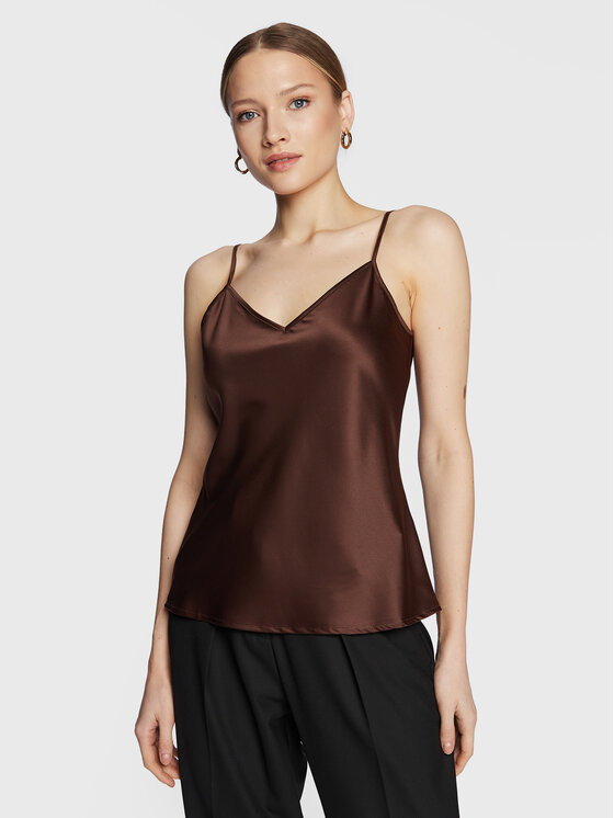 Marella Marella Τοπ Rolf 31660129 Καφέ Regular Fit