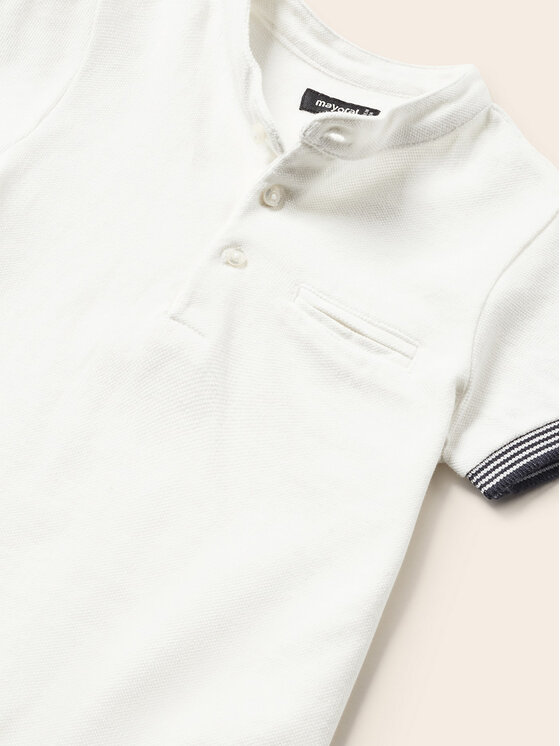 Mayoral Mayoral Komplet polo i spodenki 1296 Kolorowy Regular Fit