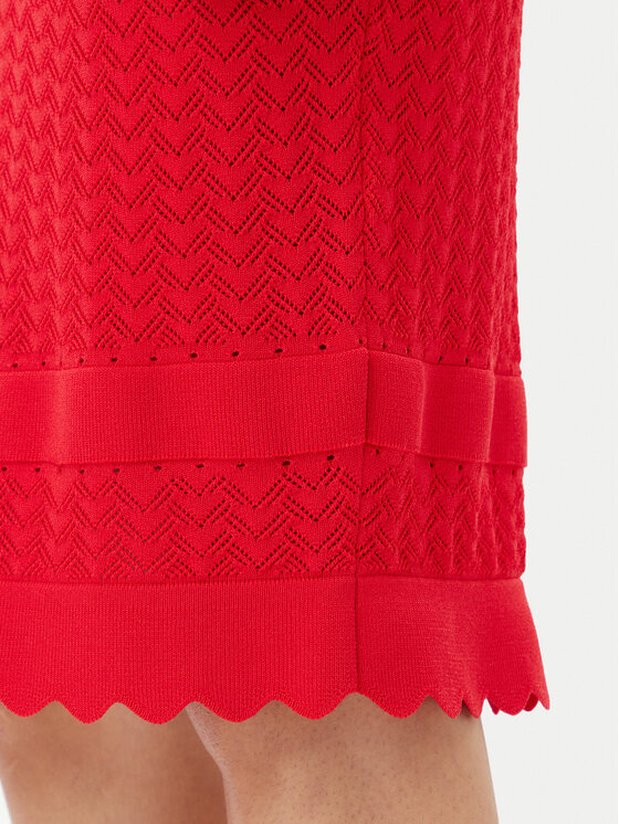 Gaudi Gaudi Zīmuļveida svārki 511FD73005 Sarkans Slim Fit