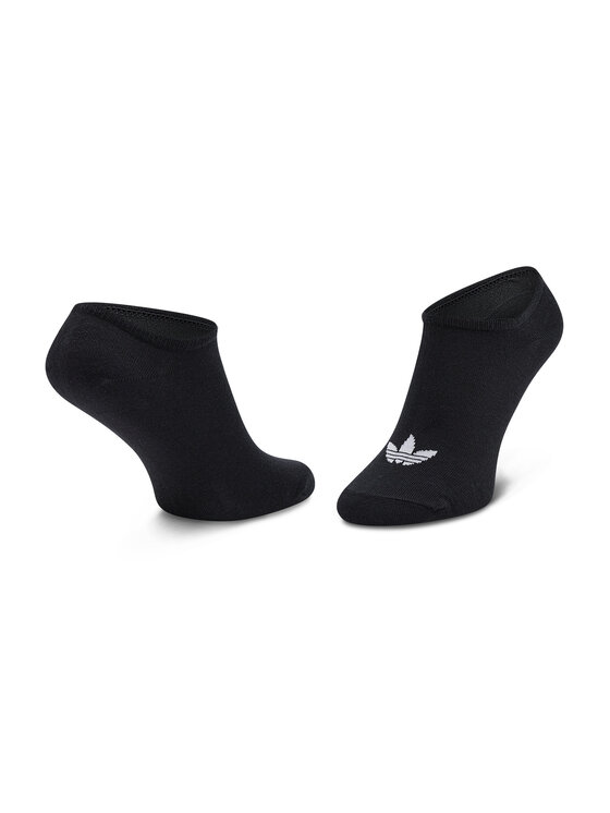 adidas adidas Набір 3 пар низьких шкарпеток unisex Trefoil Liner FT8524 Білий