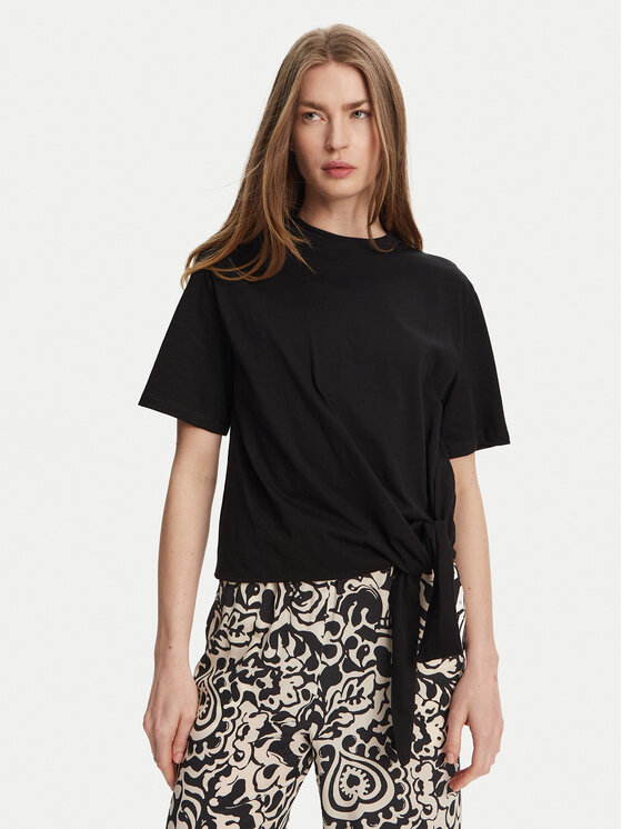 ViCOLO ViCOLO T-shirt UD0043 Crna Regular Fit