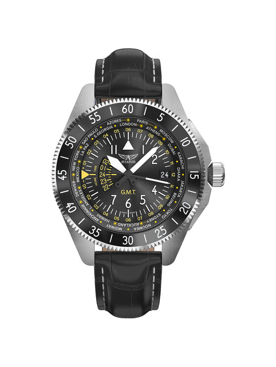 Aviator Aviator Orologio V.1.37.0.307.4 Nero