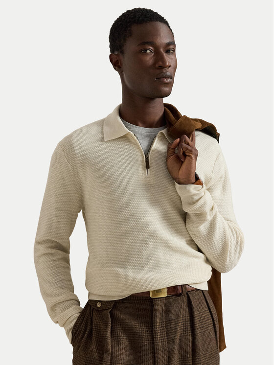 Polo Ralph Lauren Polo Ralph Lauren Kampsun 710B26772002 Kreemjas Regular Fit