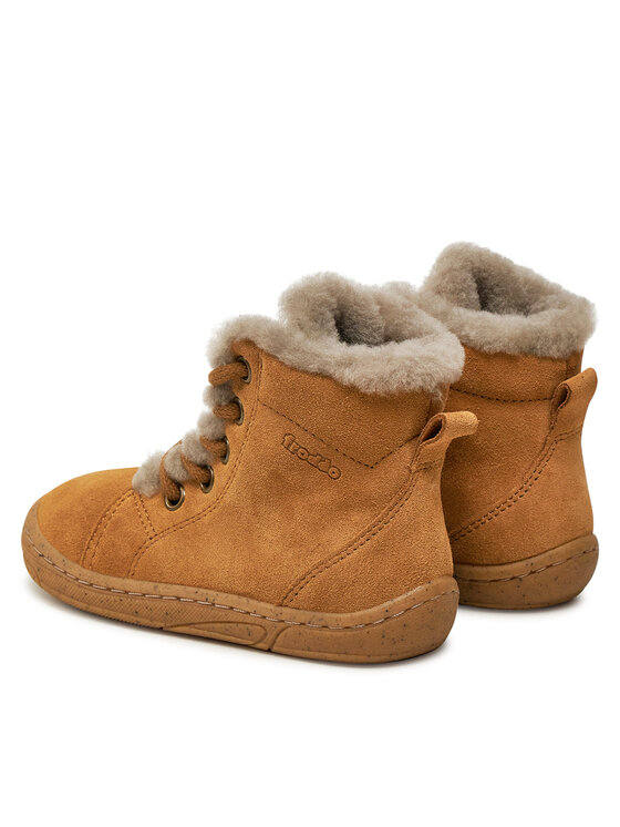 Froddo Froddo Gležnjarji Minni Suede Laces G2110140-2 S Rjava