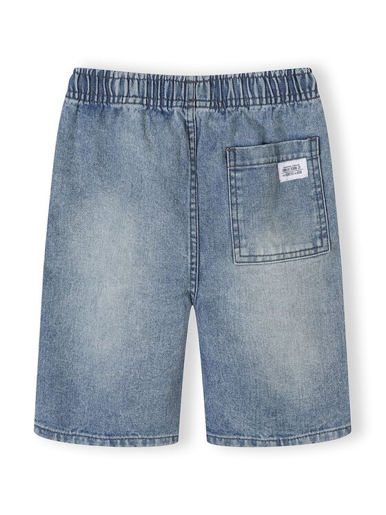 minoti minoti Szorty jeansowe 29SHORT253 Czarny Regular Fit