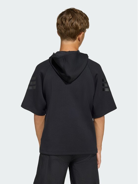 adidas adidas Bluza 158806 Czarny Loose Fit