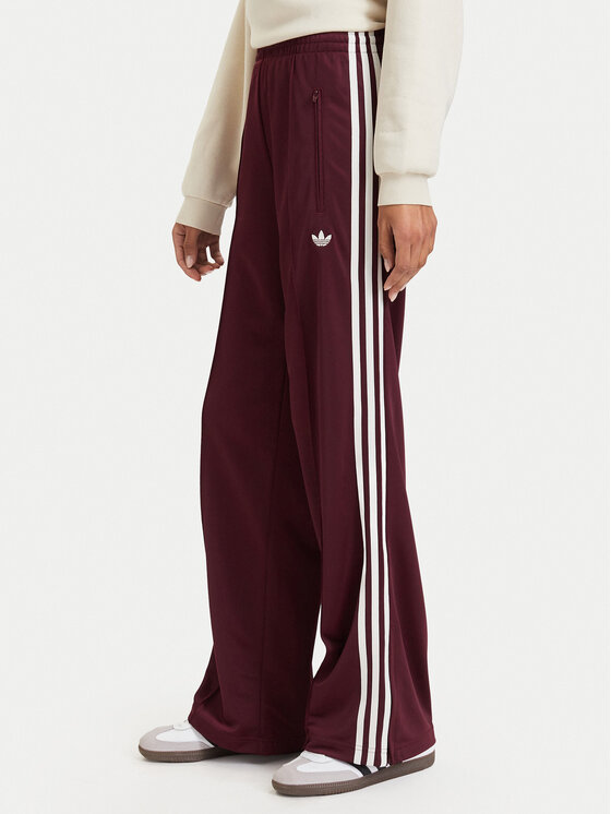 adidas adidas Spodnji del trenirke Adicolor Classic Firebird KA7743 Rjava Loose Fit