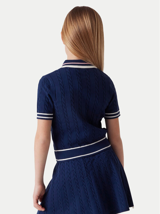 Guess Guess Strickjacke J6RR16 Z4652 Dunkelblau Regular Fit