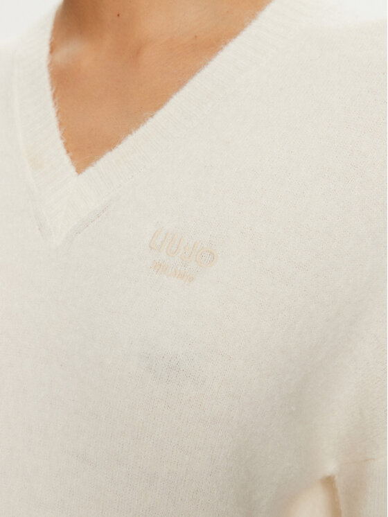 Liu Jo Liu Jo Трикотажна сукня WF4430 MA49P Écru Regular Fit