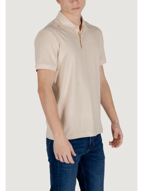 EA7 Emporio Armani EA7 Emporio Armani Polo 7M000228 AF10373 Beżowy Casual Fit