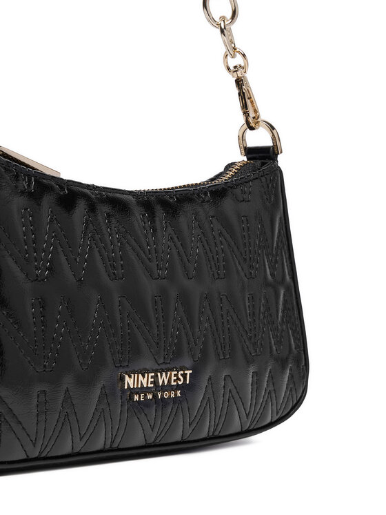 Nine West Nine West Дамска чанта CEO-SILKEN GLOW-LA482-7888 Черен