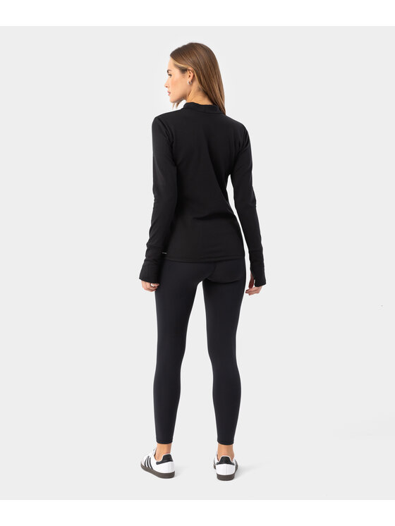 Carpatree Carpatree Bluza Glacier golf Czarny Fitted Fit